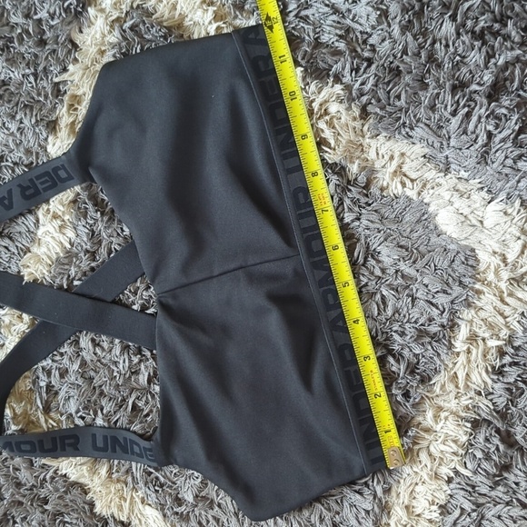 Under Armour Black Criss Cross Back Sports Bra - Picture 3 of 6